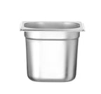 Contenitore Gastronorm 1/6, HENDI, Budget Line, GN 1/6, 2,4L, 176x162x(H)150mm