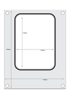 Matrice sigillante per vaschette, HENDI, recipiente 187x137 mm