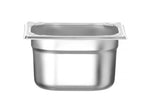 Contenitore Gastronorm 1/6, HENDI, Kitchen Line, GN 1/6, 1,6L, (H)100mm