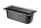 Vasca da gelato in policarbonato, HENDI, 5L, Nero, 360x165x(H)120mm