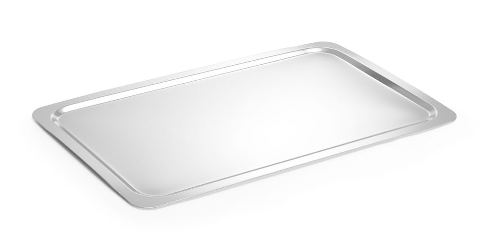Vassoio per banchetti GN 1/1 con bordo liscio, HENDI, GN 1/1, 530x325x(H)10mm