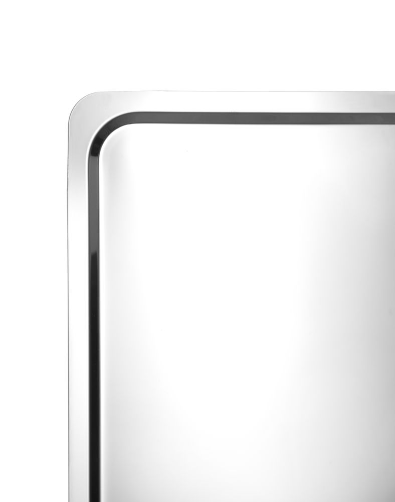 Vassoio per banchetti GN 1/1 con bordo liscio, HENDI, GN 1/1, 530x325x(H)10mm