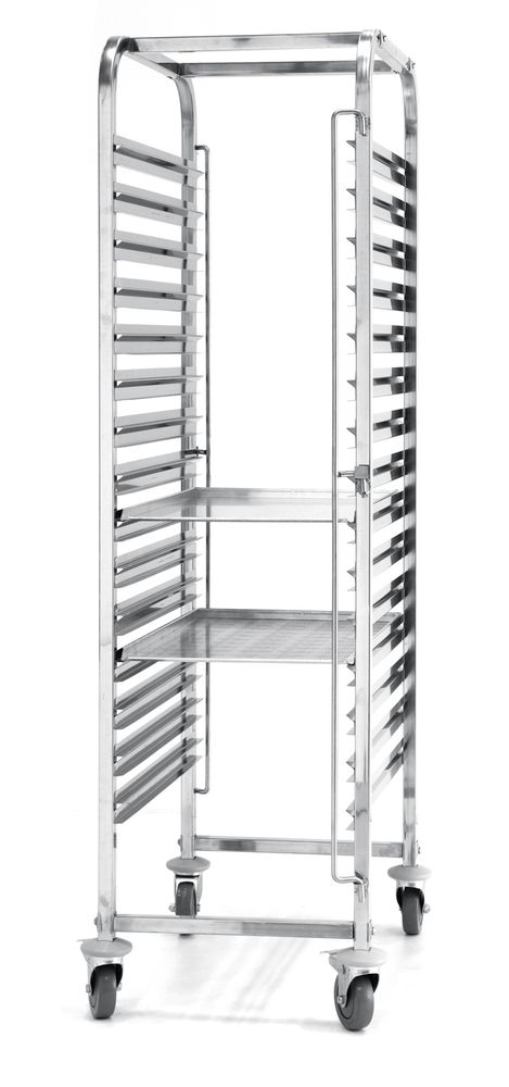 Carrello di sgombero - 15x 600x400, HENDI, 515x680x(H)1710mm
