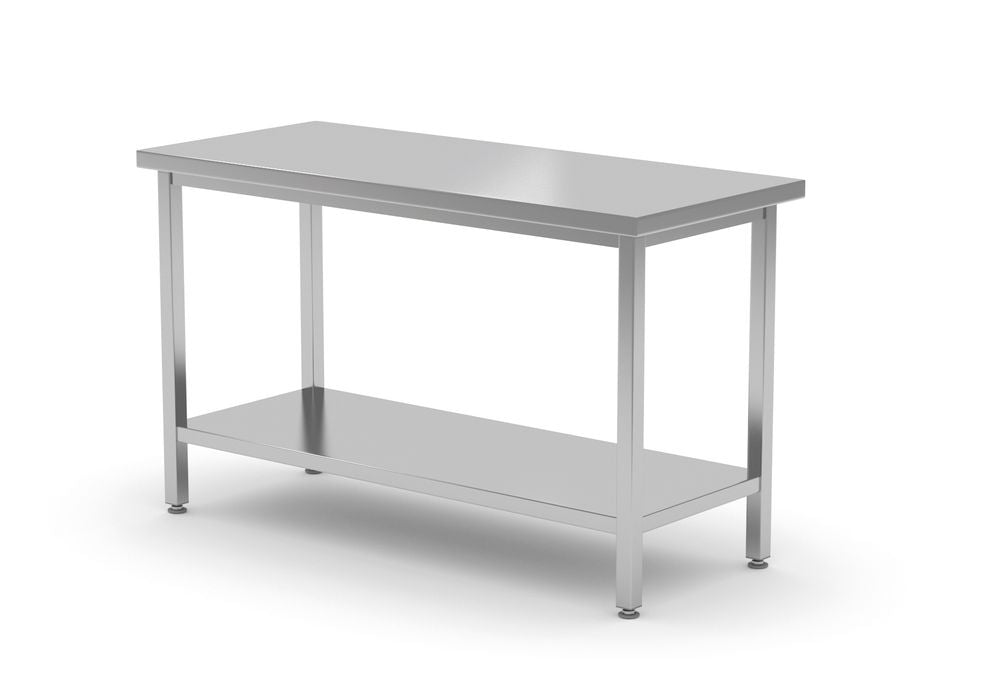 Tavolo di lavoro centrale - bullonato, HENDI, Profi Line, 1800x700x(H)850mm