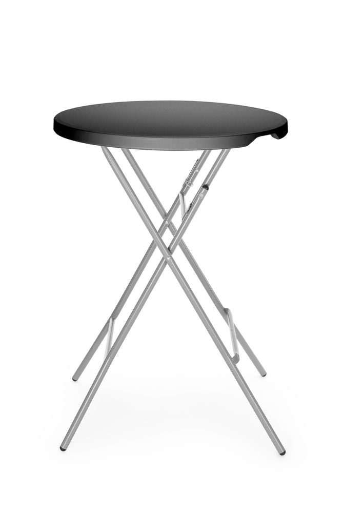 Tavolo Bar, AmerBox, Nero, ⌀800x(H)1100mm