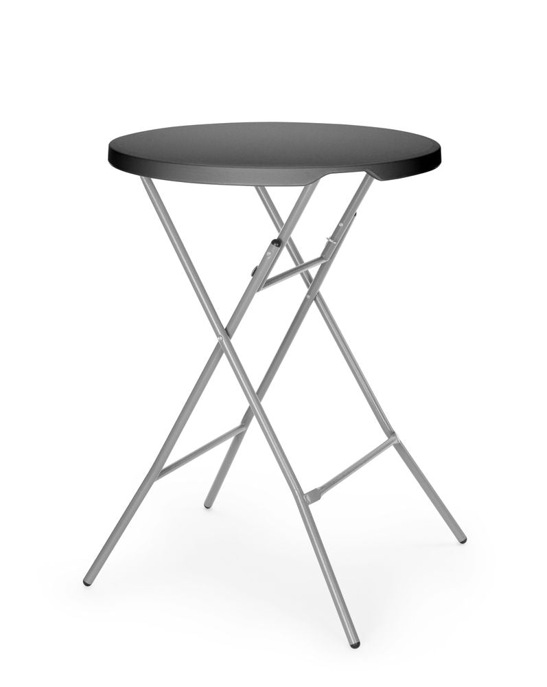 Tavolo Bar, AmerBox, Nero, ⌀800x(H)1100mm