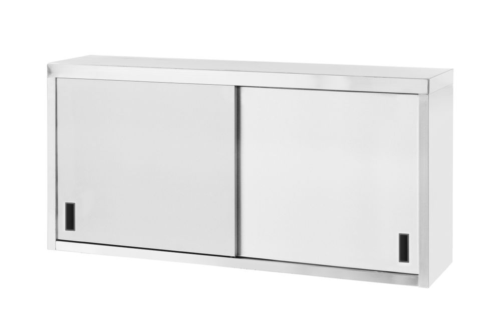 Armadio pensile – saldato, con porte scorrevoli, HENDI, Profi Line, 1000x400x(H)600mm