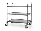 Carello portavivande nero, HENDI, 905x585x(H)945mm