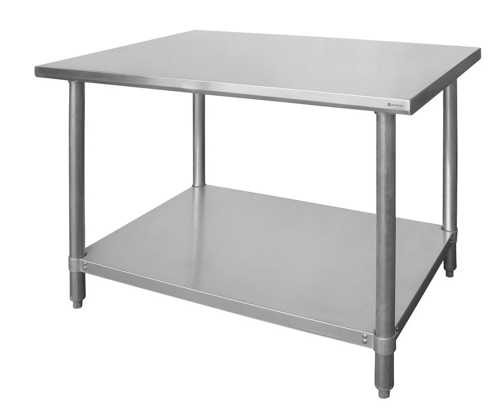 Tavolo da lavoro centrale, HENDI, Budget Line, 1600x600x(H)850mm