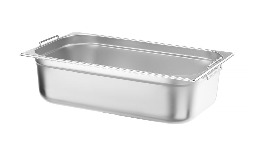 Contenitore gastronorm 1/1 con maniglie, HENDI, Budget Line, GN 1/1, 21L, 530x325x(H)150mm