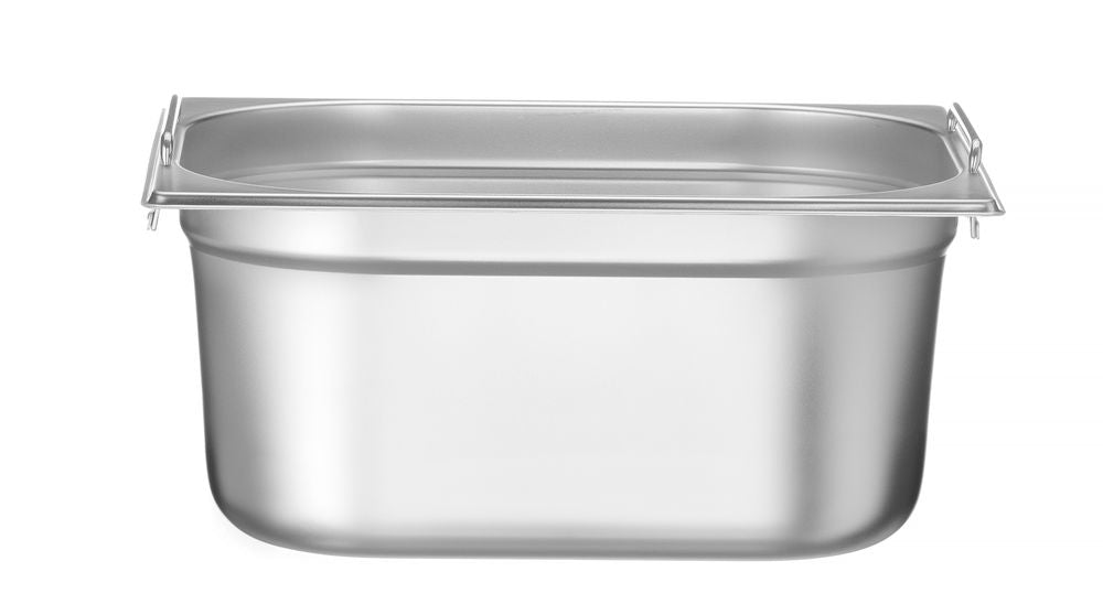 Contenitore gastronorm 1/2 con maniglie, HENDI, Budget Line, GN 1/2, 9,5L, 325x265x(H)150mm