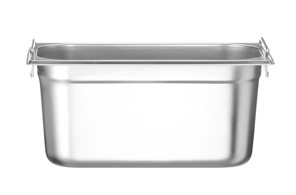 Contenitore gastronorm 1/3 con maniglie, HENDI, Budget Line, GN 1/3, 5,7L, 325x176x(H)150mm