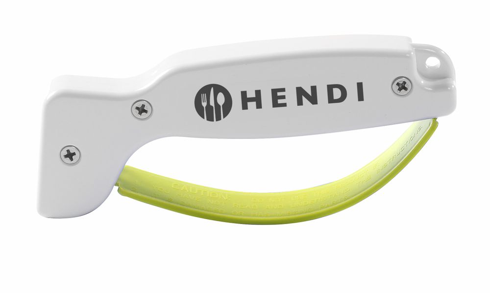 Affilacoltelli, HENDI, Bianco, 140x15x(H)65mm