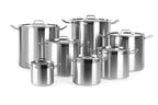 Pentola per stufato alta - con coperchio, HENDI, Profi Line, 3L, ⌀160x(H)150mm