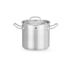 Pentola per stufato alta - con coperchio, HENDI, Profi Line, 3L, ⌀160x(H)150mm