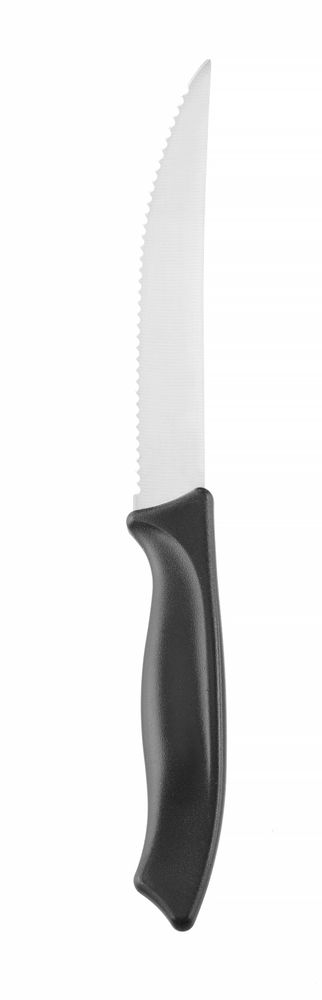 Coltello da bistecca, seghettato., HENDI, Nero, (L)227mm