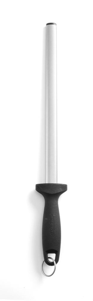 Acciaino per coltelli, HENDI, Profi Line, ovale, Nero, (L)450mm
