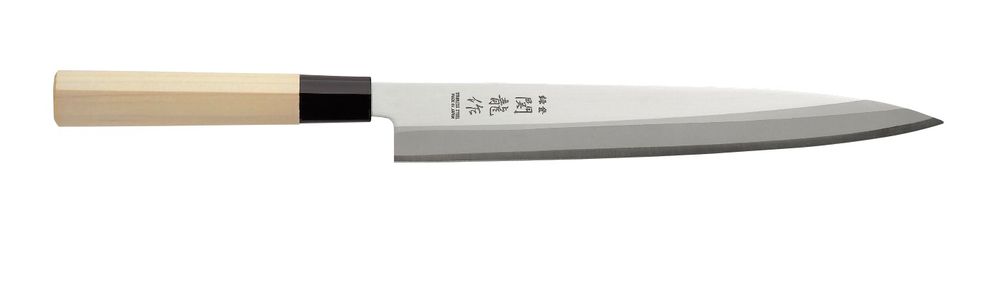 Coltello giapponese Sashimi, HENDI, Legno chiaro, (L)375mm
