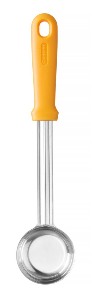 Mestolo per salsa per pizza alta resistenza, HENDI, designed by Robert Bronwasser, 0,09L, Arancia, 330x72x(H)27mm