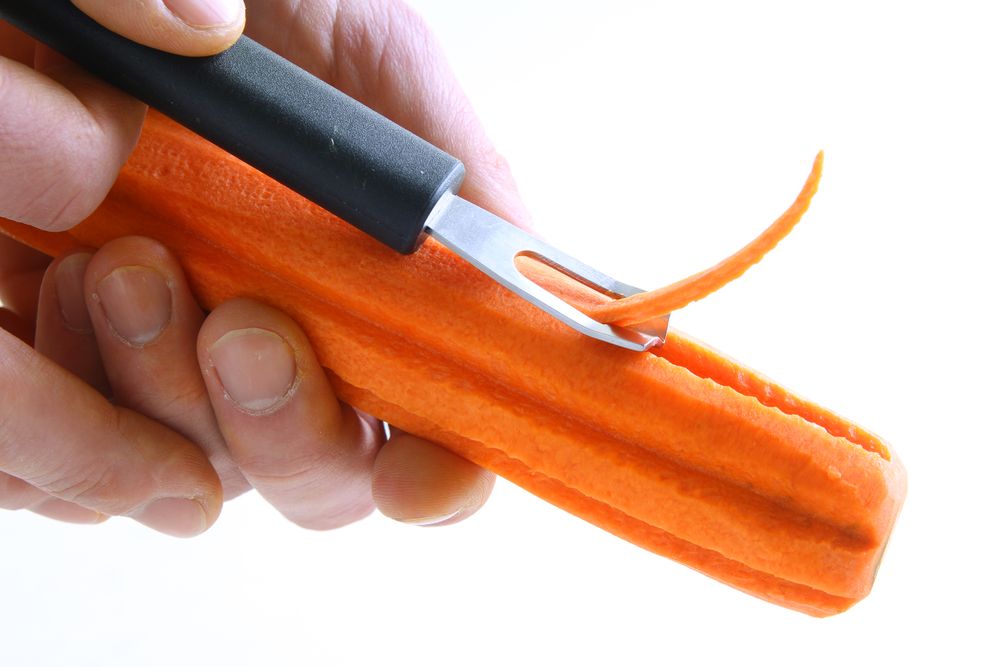 Coltello scanalatore, HENDI, Nero, (L)155mm