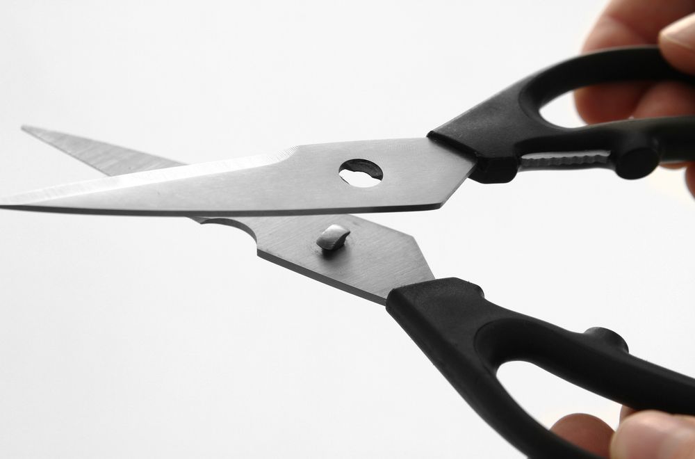 Forbici da cucina, HENDI, Nero, (L)200mm