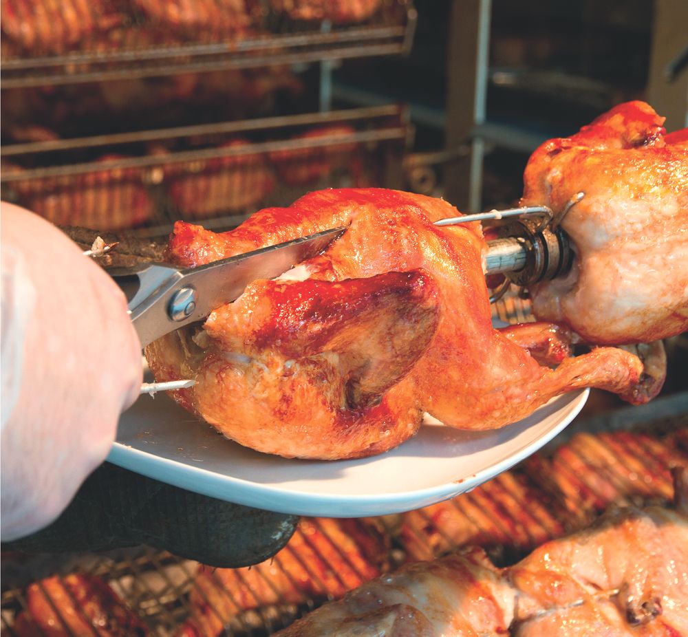 Forbice da pollame, HENDI, Nero, (L)240mm