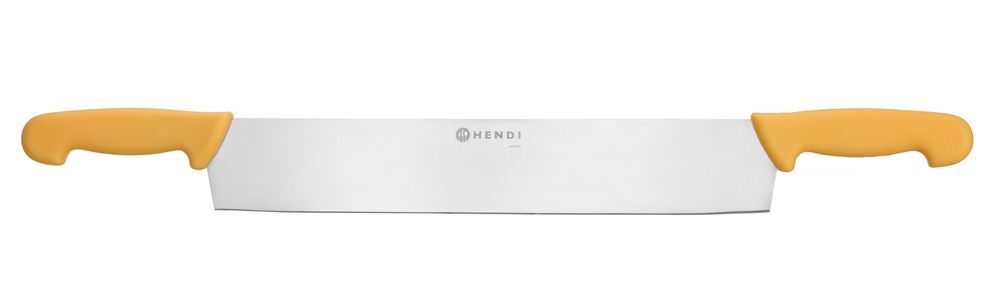 Coltello per formaggio a doppio manico, HENDI, Arancia, (L)655mm