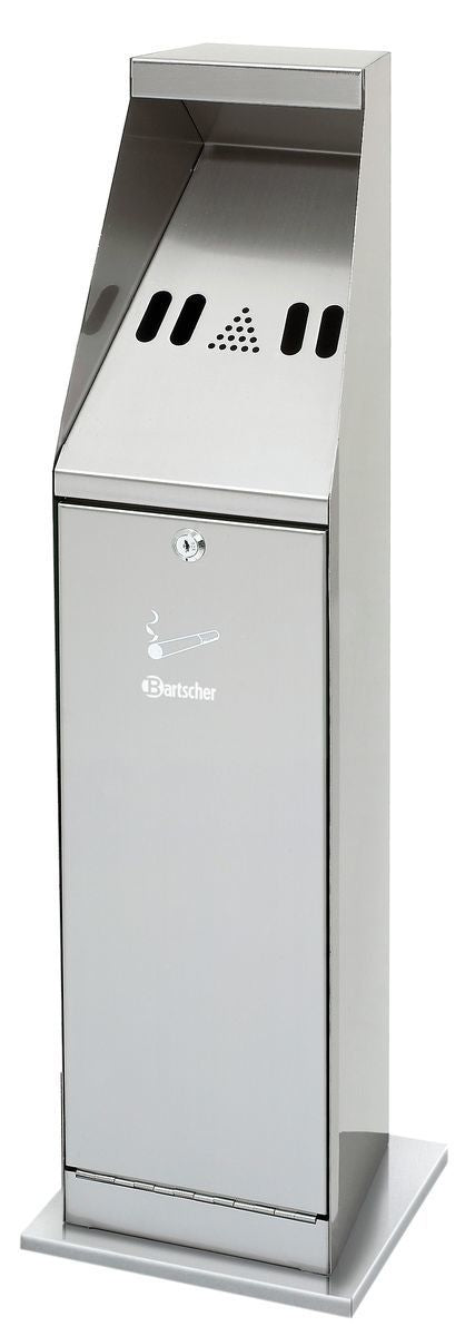 Posacenere a piedistallo, argento