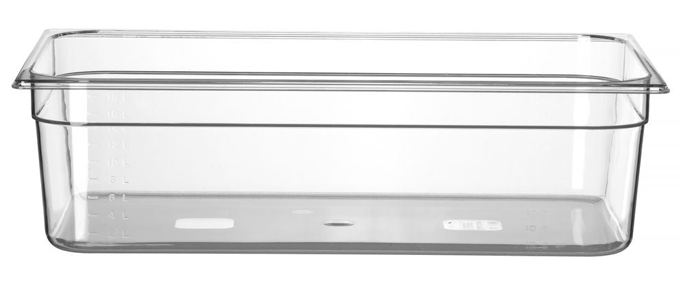 Contenitore Gastronorm 1/1, HENDI, Profi Line, GN 1/1, 21L, Trasparente, 530x325x(H)150mm