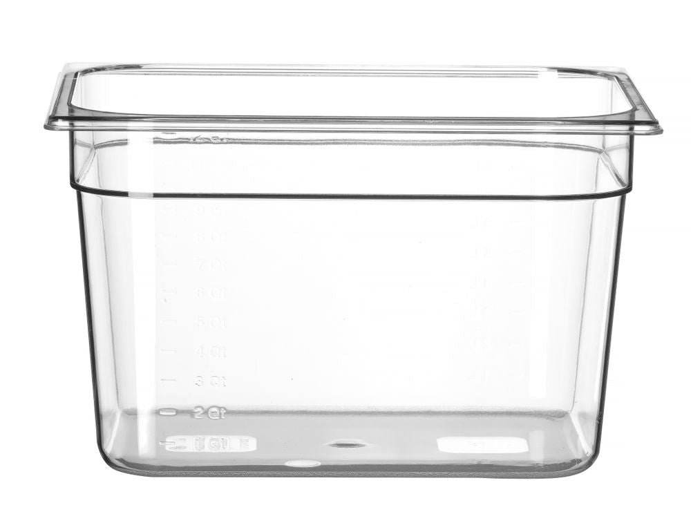 Contenitore Gastronorm 1/2, HENDI, Profi Line, GN 1/2, 12,5L, Trasparente, 325x265x(H)200mm
