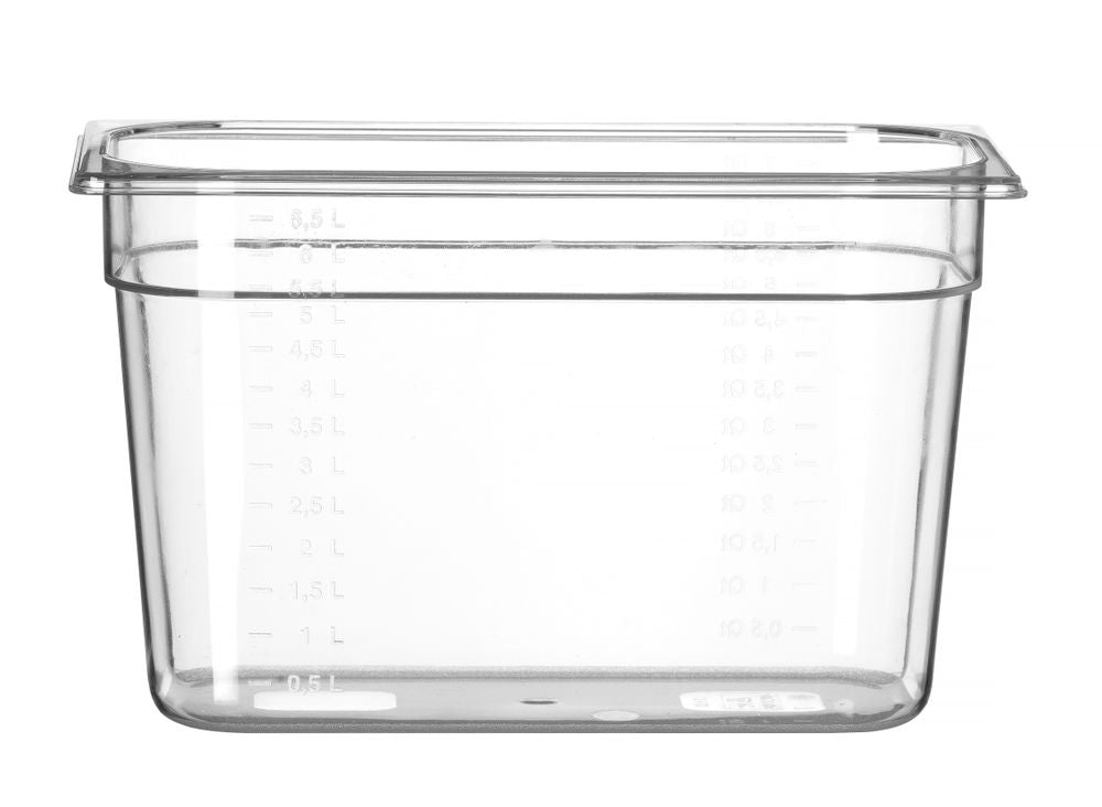 Contenitore Gastronorm 1/3, HENDI, Profi Line, GN 1/3, 7,8L, Trasparente, 325x176x(H)200mm