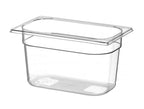 Contenitore Gastronorm 1/4, HENDI, Profi Line, GN 1/4, 5,5L, Trasparente, 265x162x(H)200mm