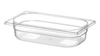 Contenitore Gastronorm 1/4, HENDI, Profi Line, GN 1/4, 1,8L, Trasparente, 265x162x(H)65mm