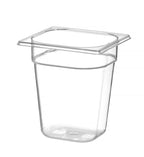 Contenitore Gastronorm 1/6, HENDI, Profi Line, GN 1/6, 3,4L, Trasparente, 176x162x(H)200mm