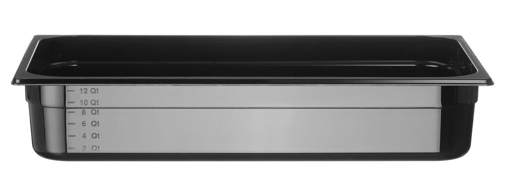 Contenitore Gastronorm 1/1, HENDI, Profi Line, GN 1/1, 14L, Nero, 530x325x(H)100mm