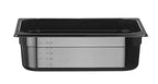 Contenitore Gastronorm 1/2, HENDI, Profi Line, GN 1/2, 6,5L, Nero, 325x265x(H)100mm