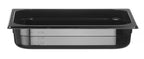 Contenitore Gastronorm 1/2, HENDI, Profi Line, GN 1/2, 4L, Nero, 325x265x(H)65mm