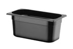 Contenitore Gastronorm 1/3, HENDI, Profi Line, GN 1/3, 5,7L, Nero, 325x176x(H)150mm