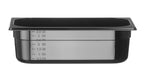 Contenitore Gastronorm 1/3, HENDI, Profi Line, GN 1/3, 4L, Nero, 325x176x(H)100mm