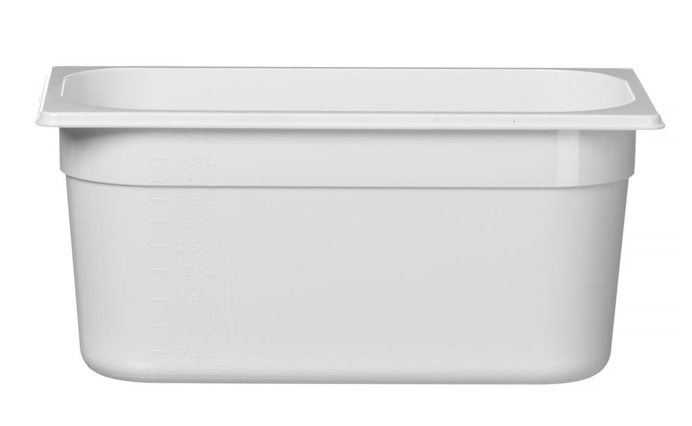 Contenitore Gastronorm 1/3, HENDI, GN 1/3, 5,7L, Bianco, 325x176x(H)150mm