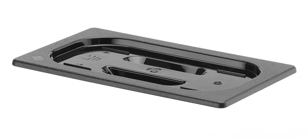 Coperchio Gastronorm, HENDI, GN 1/4, Nero, 265x162mm