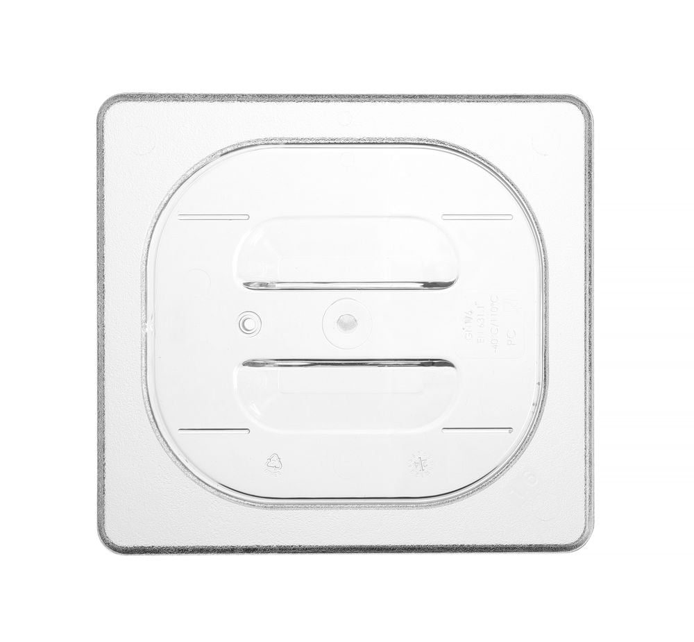 Coperchi Gastronorm, HENDI, GN 1/6, Trasparente, 176x162mm