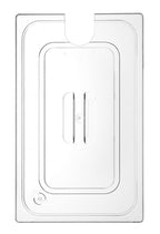 Coperchio per contenitori Gastronorm con apertura per sous vide, HENDI, GN 1/1, Trasparente, 530x325mm