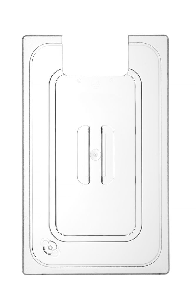 Coperchio Gastronorm con apertura per sous vide, HENDI, GN 1/1, Trasparente, 530x325mm