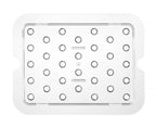 Sgocciolatoio Gastronorm, HENDI, Profi Line, GN 1/2, Trasparente, 265x206mm