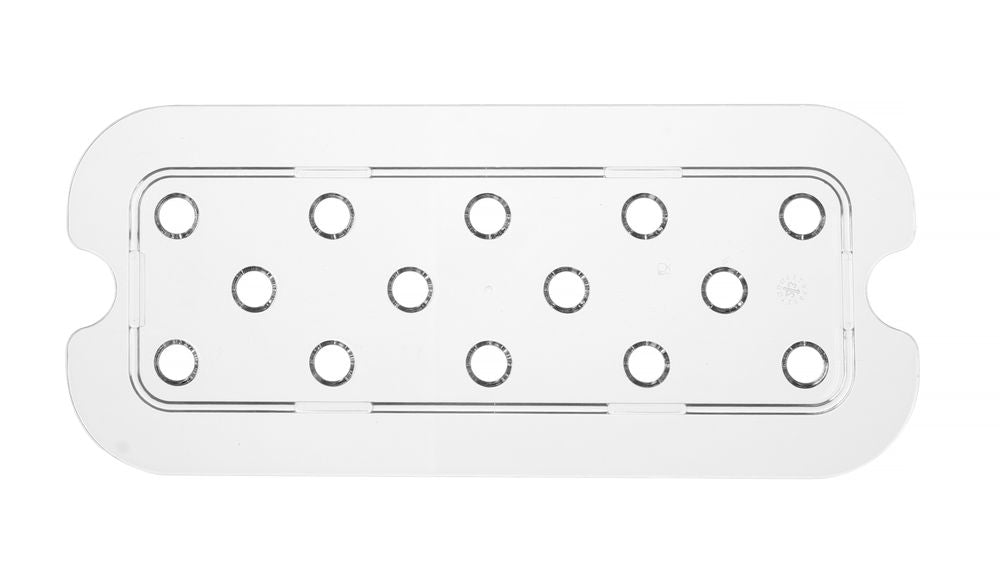Sgocciolatoio Gastronorm, HENDI, Profi Line, GN 1/3, Trasparente, 266x116mm