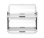 Espositore roll top - doppio, HENDI, 465x310x(H)410mm