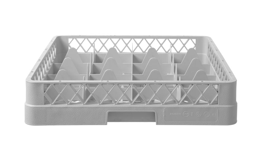 Cestello per lavastoviglie per bicchieri, HENDI, 16 settori, 500x500x(H)104mm