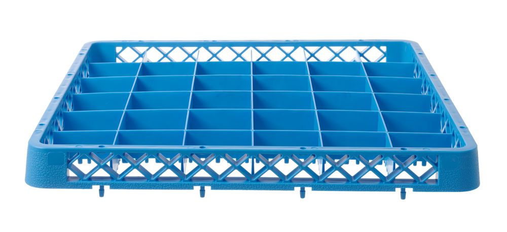 Rialzo per cestello per lavastoviglie, HENDI, 36 settori 73x73 mm, 500x500x(H)45mm