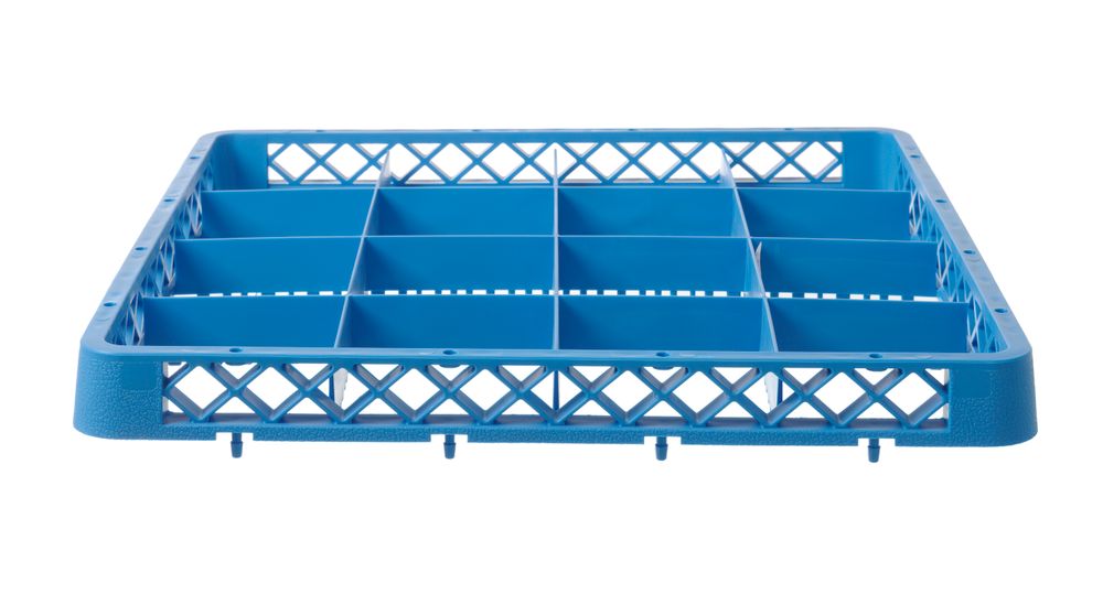 Rialzo per cestello per lavastoviglie, HENDI, 16 settori 112x112 mm, 500x500x(H)45mm